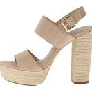 Incaltaminte Femei Michael Kors Summer Nude Kid SuedeSmooth CalfJute