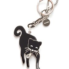 Miu Miu Key Charm NERO