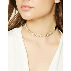 Bijuterii Femei Forever21 Faux Pearl Choker Goldcream