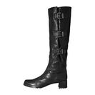 Incaltaminte Femei Stuart Weitzman Cinchboot Black Vecchio Nappa