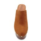 Incaltaminte Femei Forever21 Studded Faux Suede Clogs Tan