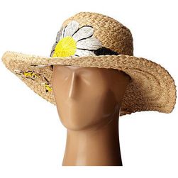 Accesorii Femei Kate Spade New York Embroidered Daisy Sun Hat Natural