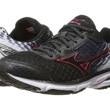 Incaltaminte Femei Mizuno Wave Rider 19 BlackDiva PinkWhite