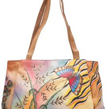 Anuschka Handbags Large Shopper ANNA by Anuschka Jungle Butterfly