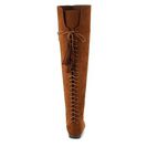 Incaltaminte Femei GC Shoes Jolie Over The Knee Boot Cognac