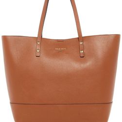 Cole Haan Beckett Large Leather Tote WOODBURY