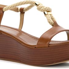 Michael Kors Holly Flatform Luggage Leather