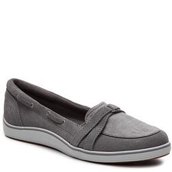 Incaltaminte Femei Grasshoppers Windham Suede Boat Shoe Grey