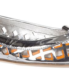 Prada Ballet Flats Silver