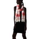 Accesorii Femei Echo Design Island Stripe Wrap Hot Pepper Red