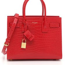 Saint Laurent Ysl Baby Sac De Jour Bag NEW RED