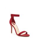 Incaltaminte Femei Forever21 Faux Suede Ankle-Strap Heels Red