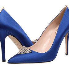 Incaltaminte Femei SJP by Sarah Jessica Parker Wittman Blue Satin