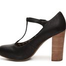 Incaltaminte Femei Crown Vintage Testra Platform Pump Black Faux Leather