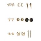 Bijuterii Femei GUESS Gold-Tone 9-Piece Stud Earrings Set gold