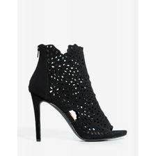 Incaltaminte Femei CheapChic Fatina-s Perfect Ten Bootie Black