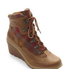 Incaltaminte Femei Timberland Wheat Amston Hiker Wedge Boots Wheat