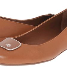 Ralph Lauren Camern Polo Tan Soft Burnished Calf