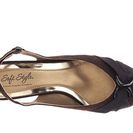 Incaltaminte Femei Soft Style Dezarae Dark Brown Leopard Faux Suede