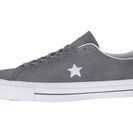 Incaltaminte Femei Converse One Starreg Premium Suede Ox ThunderWhiteWhite