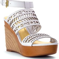 Ralph Lauren Georgina White Smooth Sport Leather