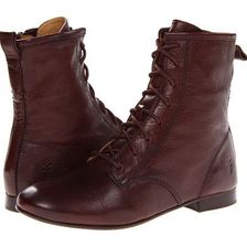 Incaltaminte Femei Frye Jillian Lace Up Dark Brown Soft Vintage Leather