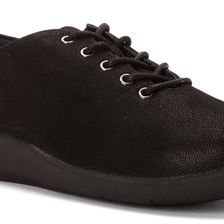 Clarks Sillian Tino Black Synthetic Nubuck