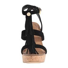 Incaltaminte Femei GUESS Heya Black Suede
