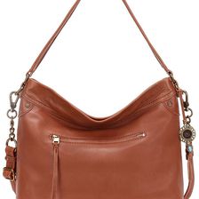 The Sak Tahoe Hobo Cognac