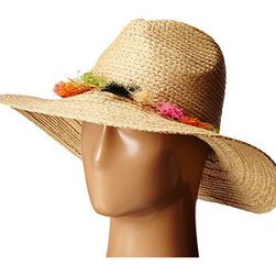 Accesorii Femei BCBGMAXAZRIA Tassel Panama Hat Natural