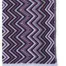 Accesorii Femei Missoni Zigzag Wool-Blend Knit Scarf Purple Black