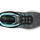 Incaltaminte Femei SKECHERS Burst Equinox Slip-On Sneaker - Womens GreyBlackBlue