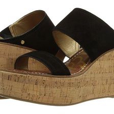 Incaltaminte Femei Sam Edelman Dali Black Kid Suede Leather