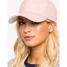 Accesorii Femei CheapChic 6 Panel Basic Faux Leather Cap Pst Pink