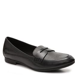 Incaltaminte Femei Born Pelton Two-Tone Penny Loafer BlackGrey