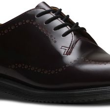 Dr. Martens Charlotte Etched Broque Show Cherry Red Arcadia