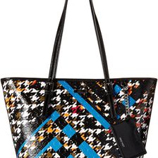Nine West Ava Tote Jewel Teal Multi/Black