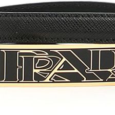 Prada Saffiano Belt NERO