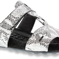Walking Cradles Penny Black/Silver Snake Print