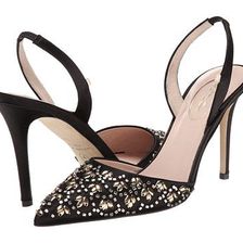 Incaltaminte Femei SJP by Sarah Jessica Parker Cleopatra Black Satin