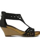 Incaltaminte Femei Patrizia by Spring Step Larunda Wedge Sandal Black