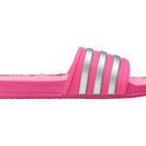 Incaltaminte Femei adidas adissage 20 Stripes Shock PinkMattle SilverPink Glow
