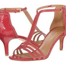 Nine West Gohome Pink Orange/Pink Orange Leather