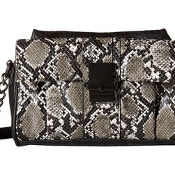 French Connection Izzy - Crossbody Black/Black Snake