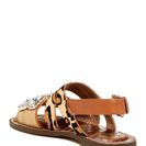 Incaltaminte Femei Sam Edelman Dorsey Genuine Cow Hair Slingback Sandal LEOPARD-NATURAL