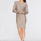 Rochie tricotată cu paiete 