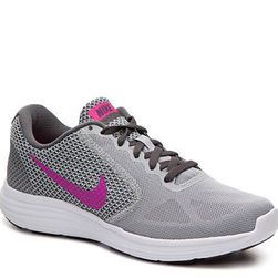 Incaltaminte Femei Nike Revolution 3 Lightweight Running Shoe - Womens GreyPink