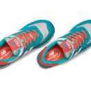 Incaltaminte Femei New Balance 574 New Balance Blue Atoll with Orange Grey