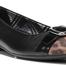 Naturalizer Tisha Black Leather/Leopard