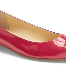 Ivanka Trump Chic Flat PINK PATENT